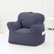Franklyn Cotton Canvas Beanbag Steel Blue