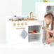 Gourmet Toy Kitchen White
