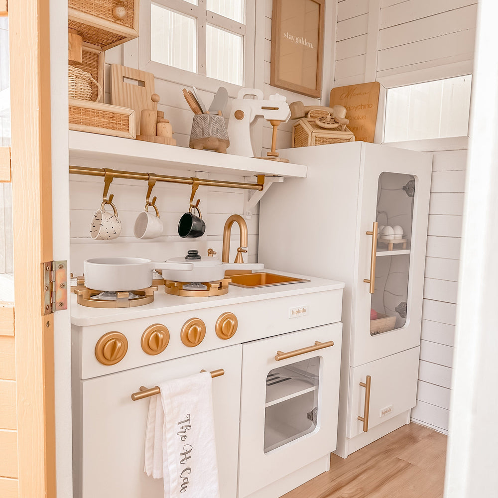  Gourmet Toy Kitchen Set White