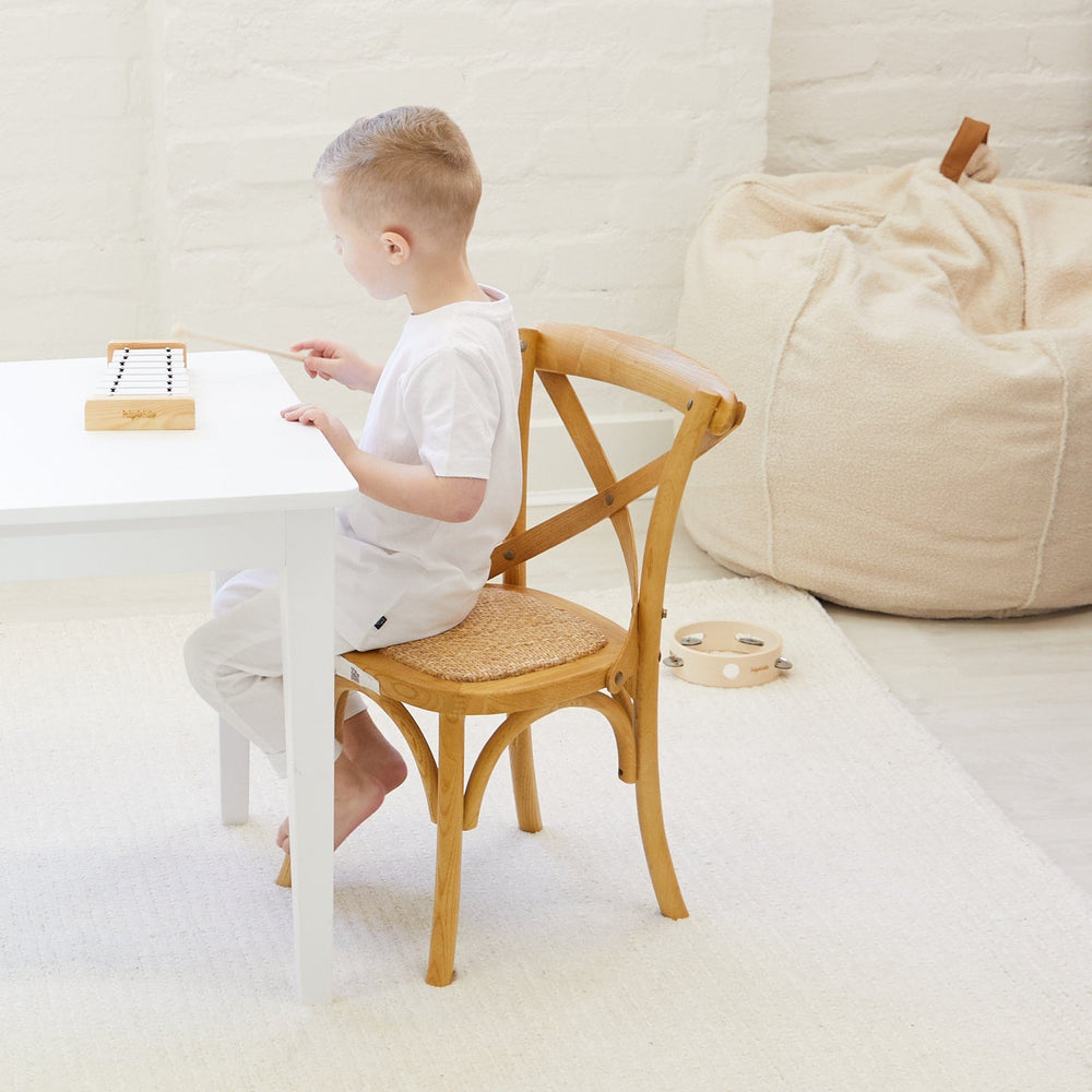 Hampton Kids Chairs (2 Pack) Natural