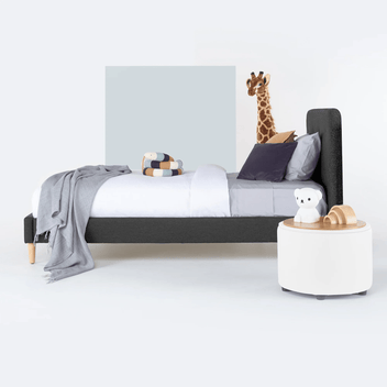 buy-harlow-upholstered-bed-ash-grey-linen-fabric-by-hipkids-online