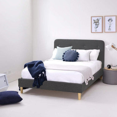 HARLOW Double Upholstered Bed