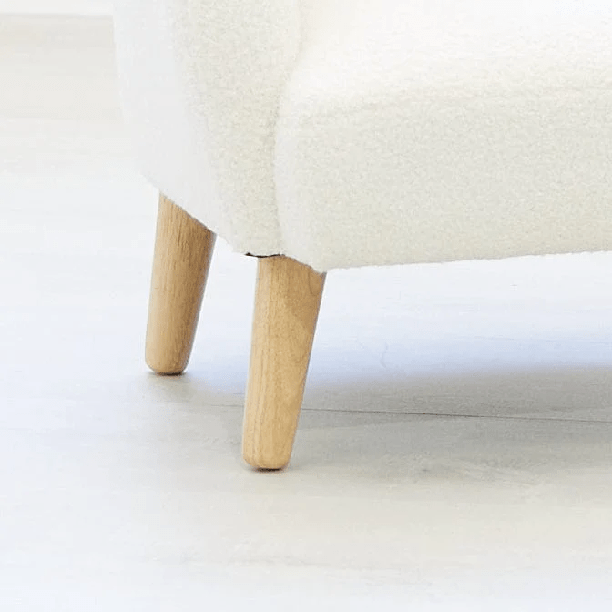 Haven Teddy Boucle Sofa Ivory