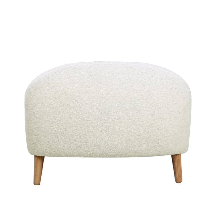 Haven Teddy Boucle Sofa Ivory