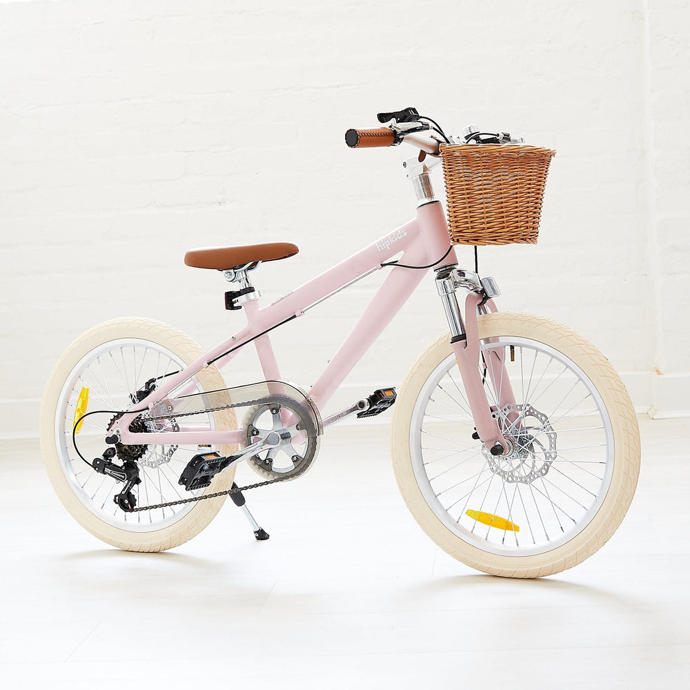 HipKids 20 Inch Classic Pedal Bike Blush Pink