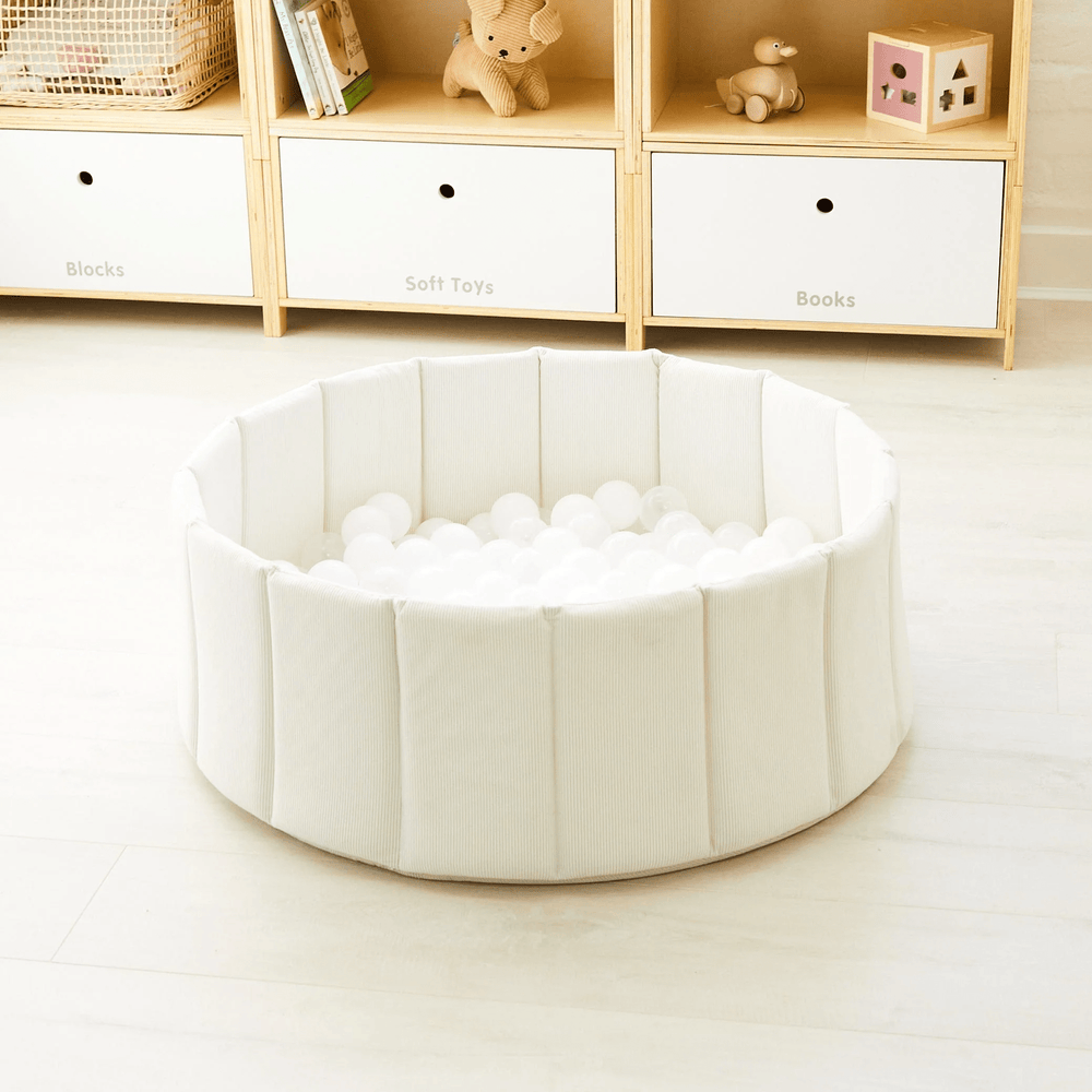 HipKids 200 Balls (Balls Only) White/Transparent