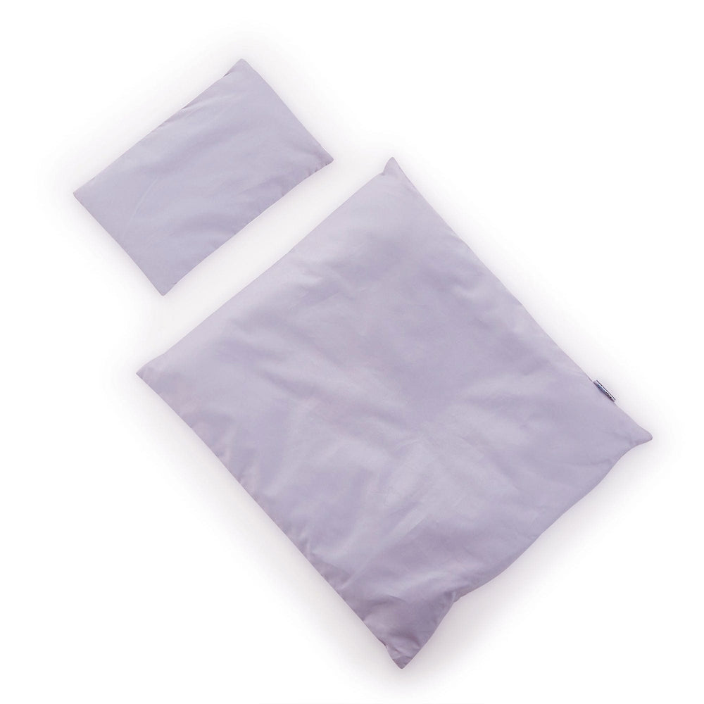 HipKids Doll Bedding - reversible Lilac