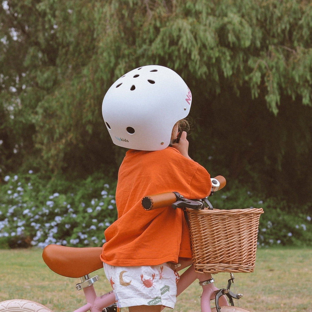 Matt Bike Helmet White