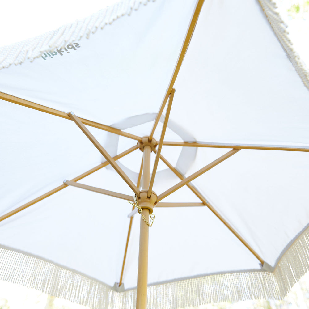 HipKids Outdoor Sun Umbrella Nougat