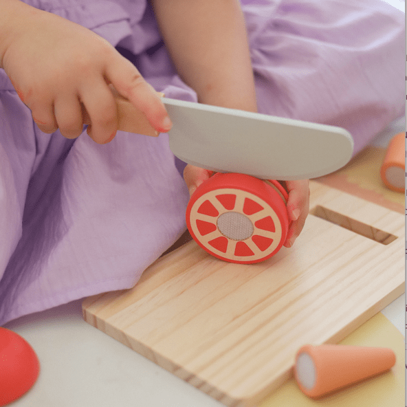 HipKids Play Vegetable Crate Set