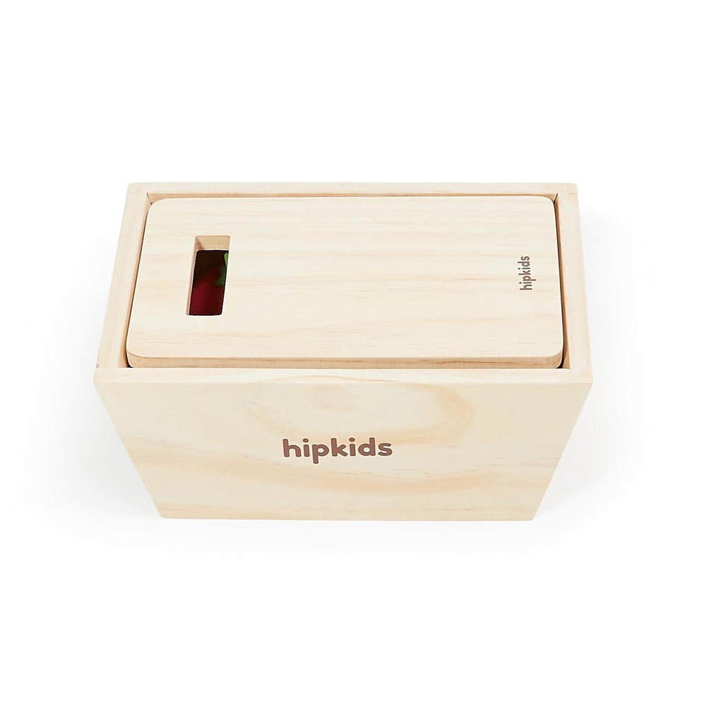 HipKids Play Vegetable Crate Set