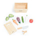 HipKids Play Vegetable Crate Set