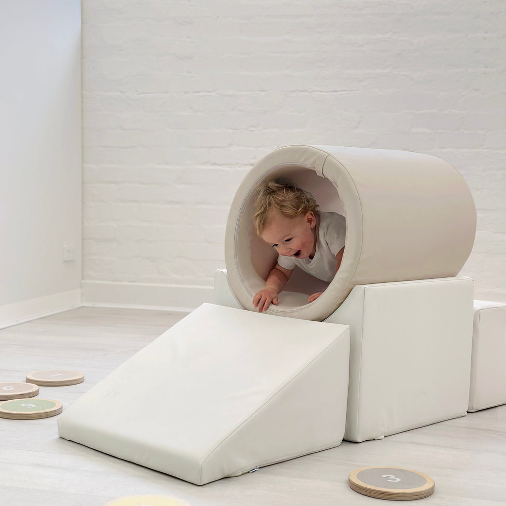 HipKids Soft Play Gym Ivory / Nougat