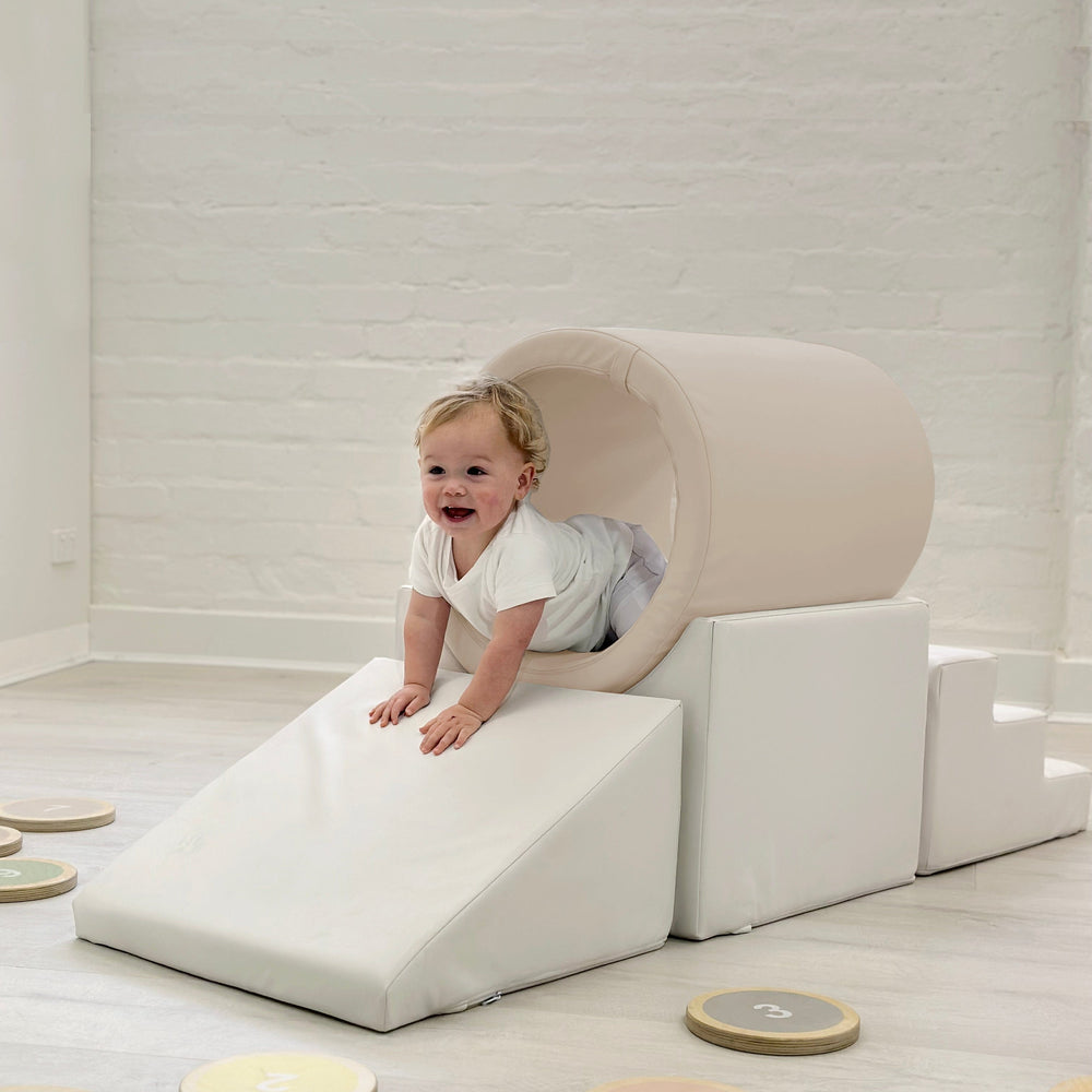 HipKids Soft Play Gym Ivory / Nougat