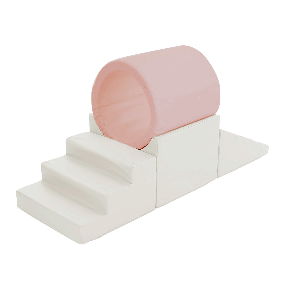 HipKids Soft Play Gym Ivory / Soft Pink