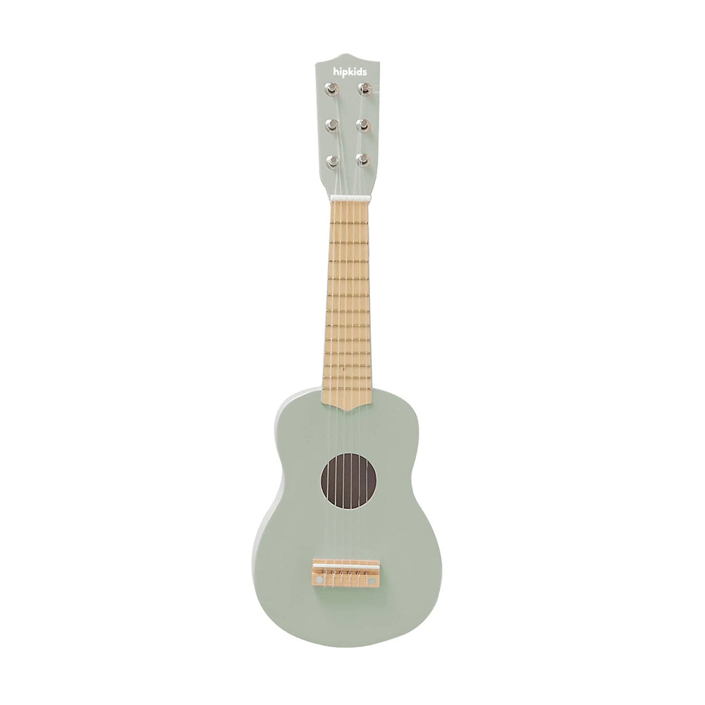 HipKids Wooden Toy Guitar Sage