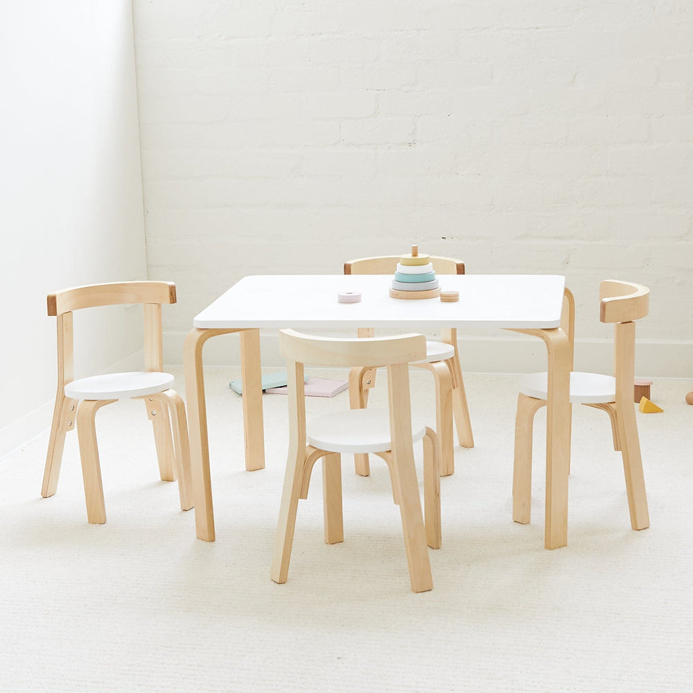 Jensen Table & 4 Chairs Set