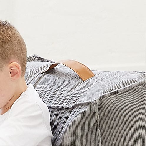 JUNO Corduroy Bean Bag Grey