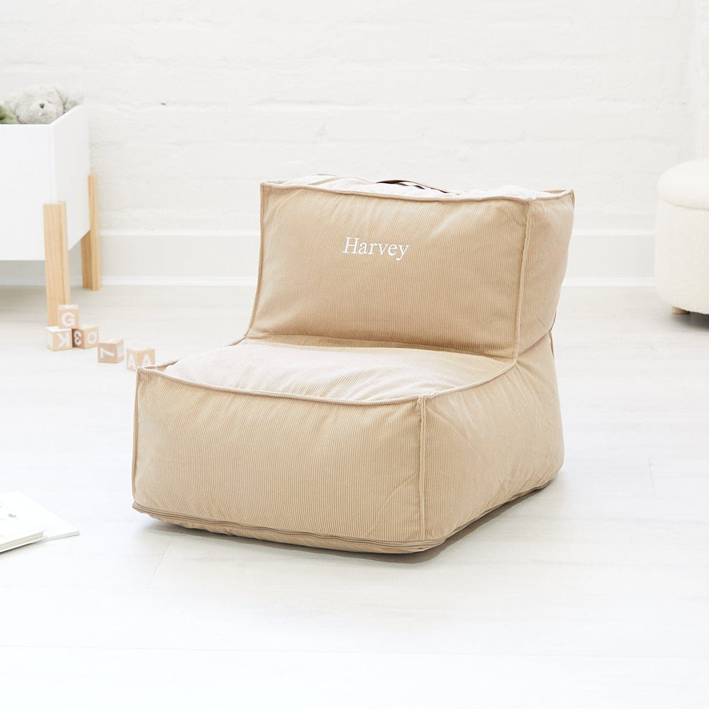 JUNO Corduroy Bean Bag Latte