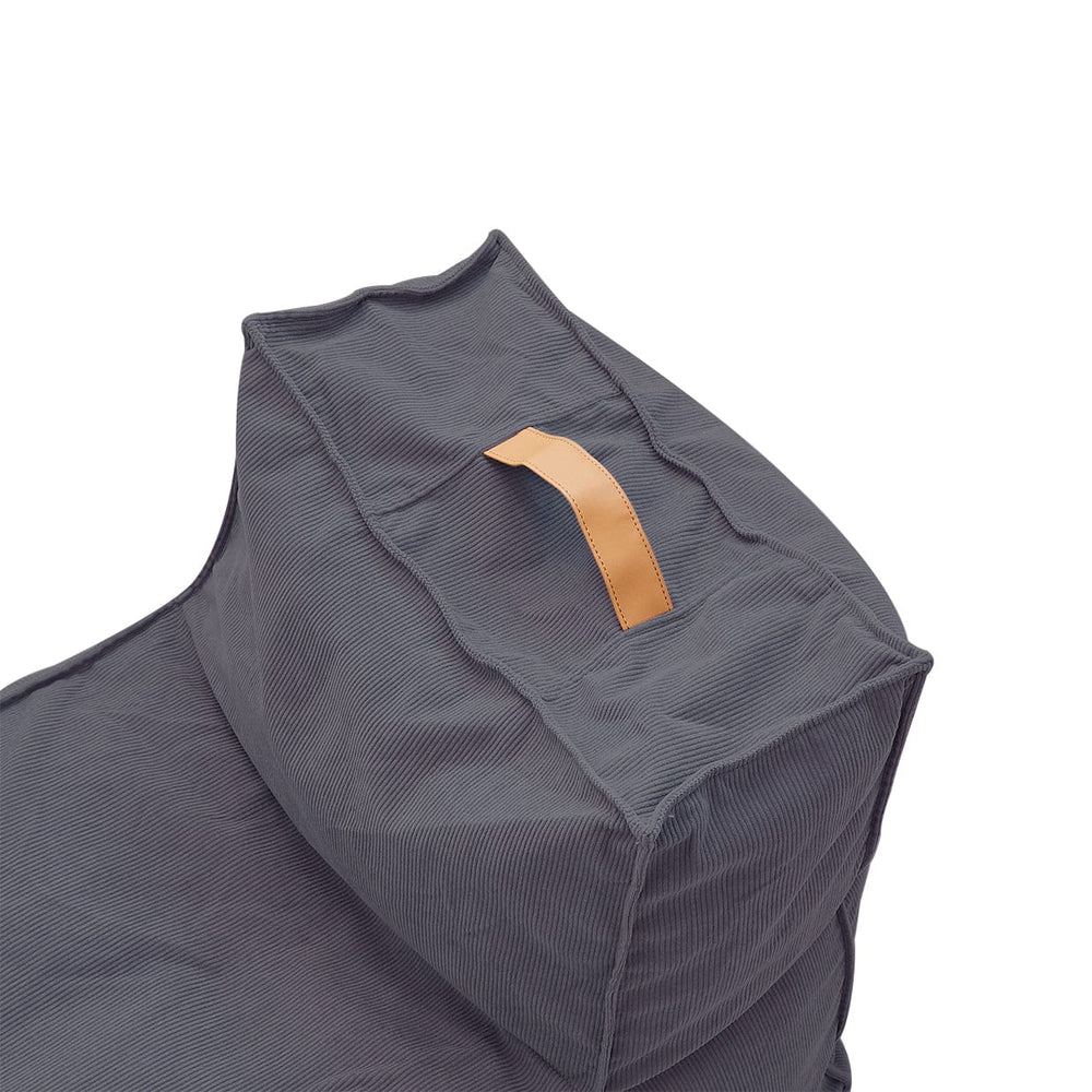 JUNO Corduroy Bean Bag Steel Blue