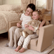 KENDALL Corduroy 2 Seater Flip Out Nougat