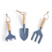 Kids 3pc Garden Tool Set Steel Blue