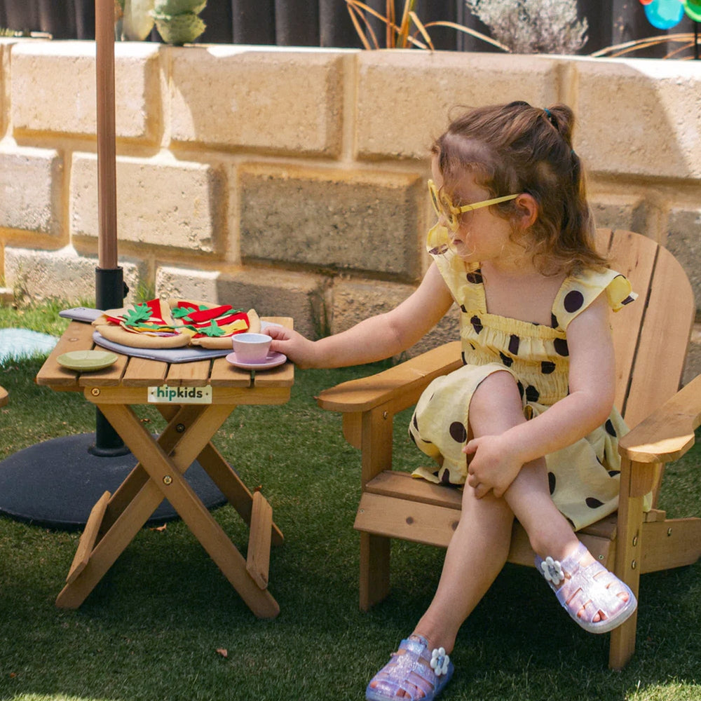 Kids Adirondack Chair & Side Table