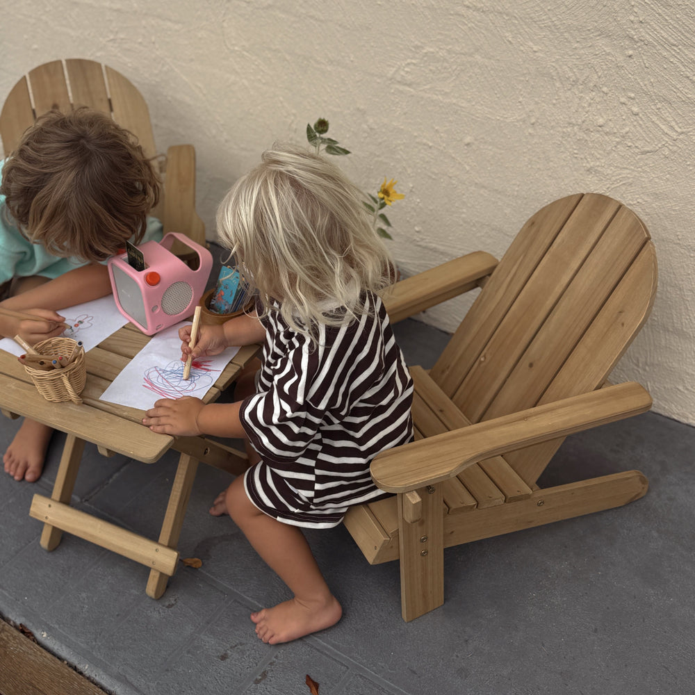Kids Adirondack Chair & Side Table