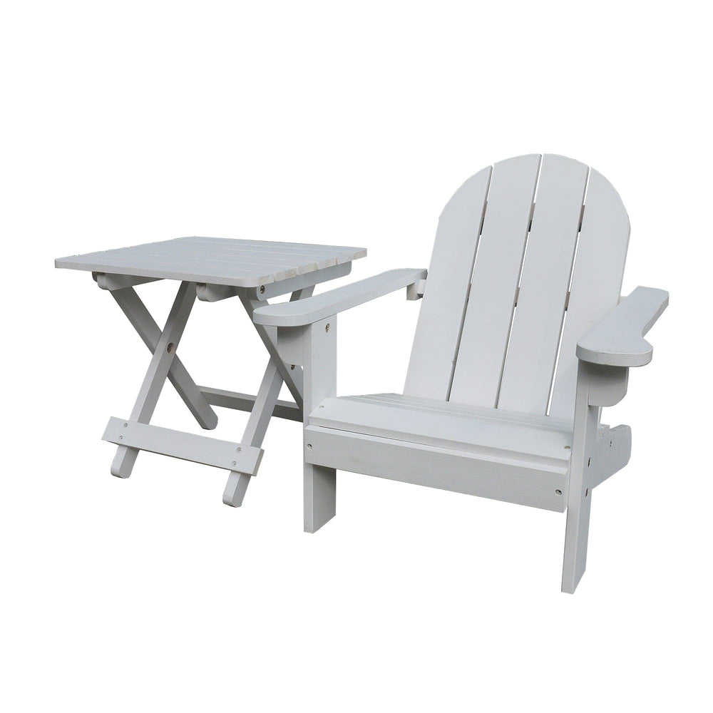 Kids Adirondack Chair & Side Table