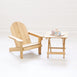 Kids Adirondack Chair & Side Table 1 Chair & Side Table Set