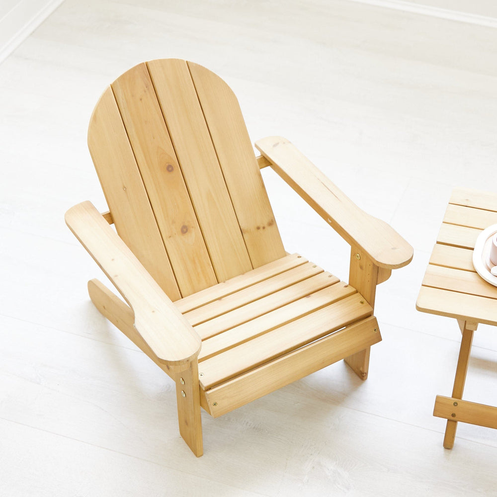 Kids Adirondack Chair & Side Table