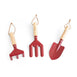 Kids 3pc Garden Tool Set Cherry Red