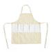 Kids Gardening Apron with Pocket Straw