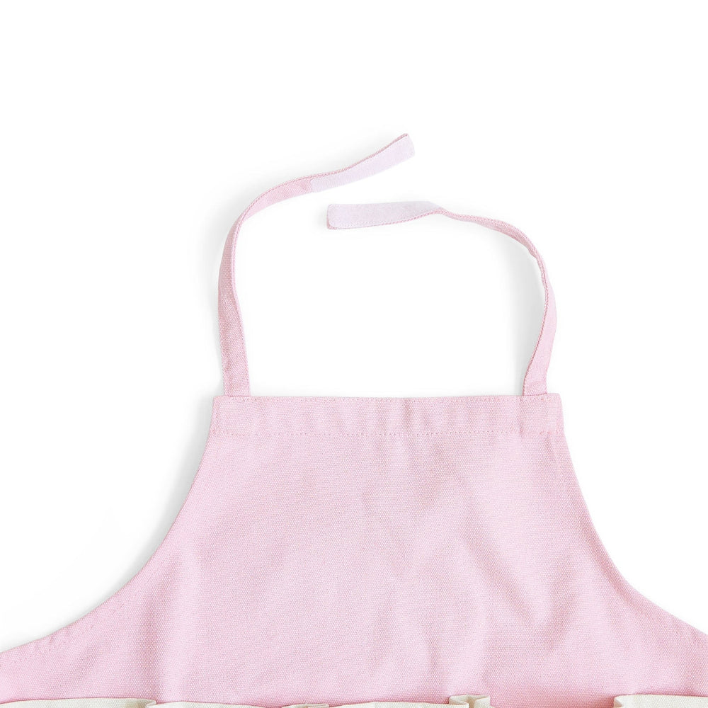 Kids Gardening Apron with Pocket Blush Pink