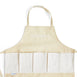 Kids Gardening Apron with Pocket Straw