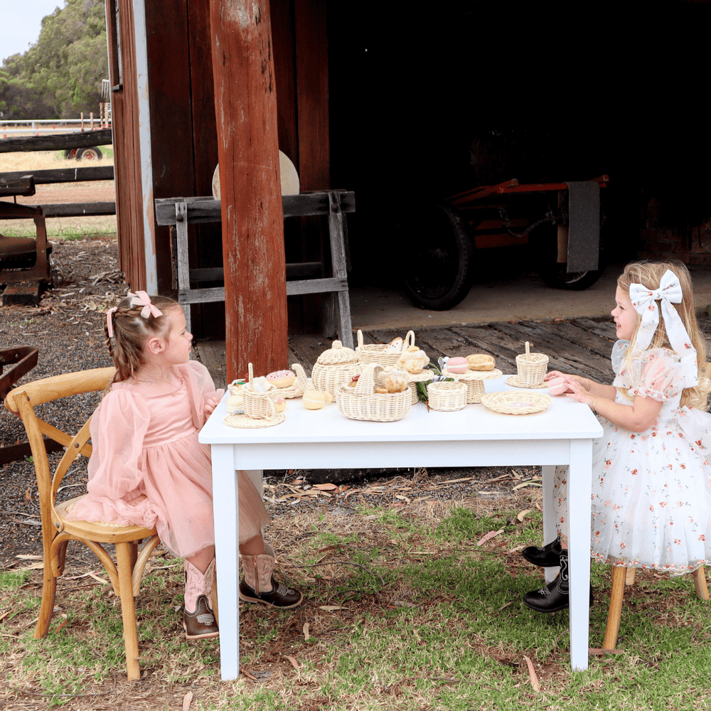 Hampton Kids Chairs (2 Pack) Natural