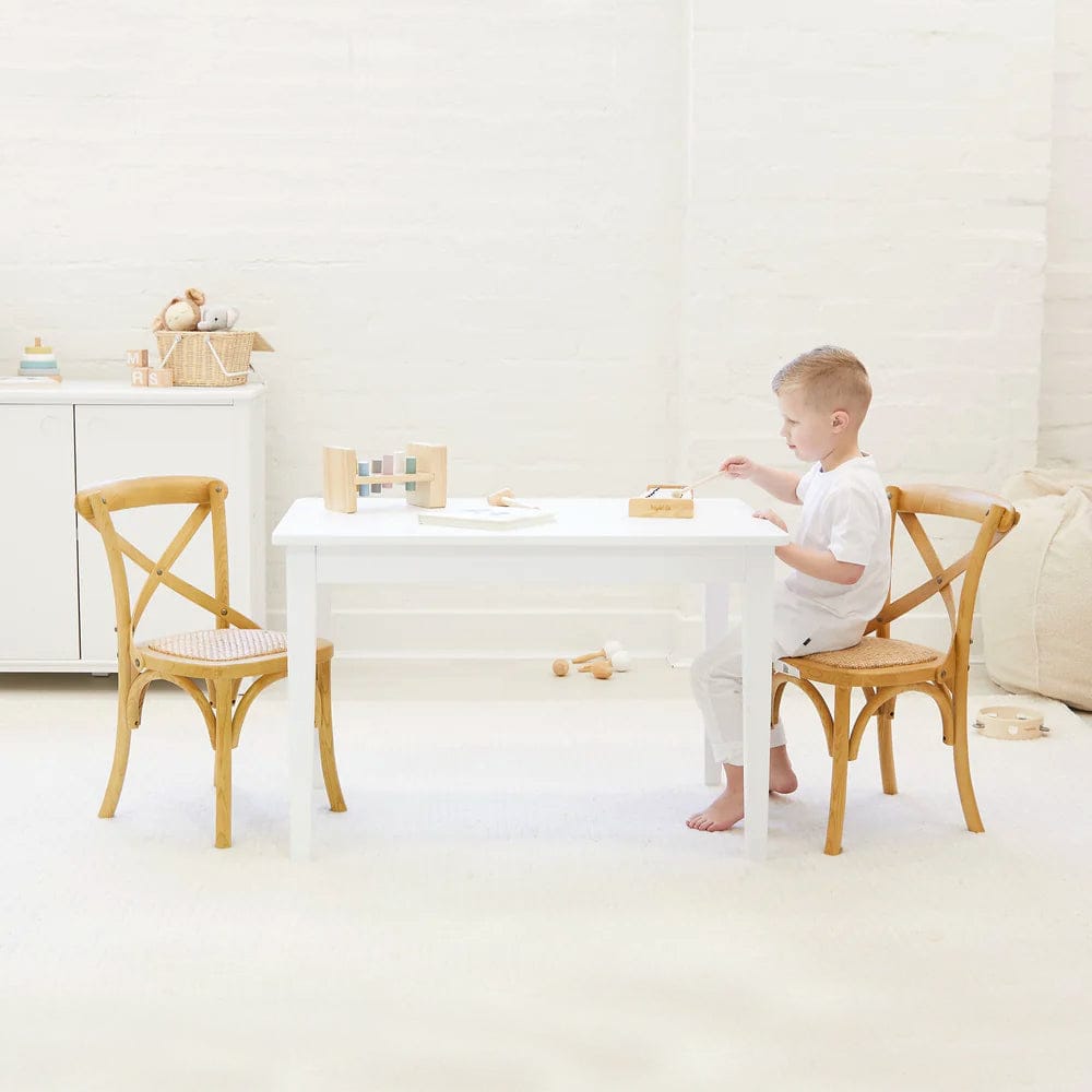 Hampton Kids Chairs (2 Pack) Natural