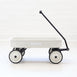 Kids Steel Toy Wagon Vintage White