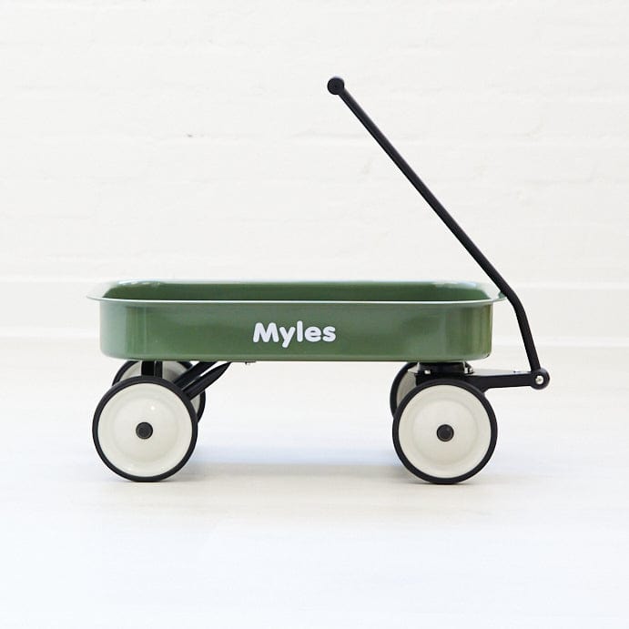 Kids Steel Toy Wagon Olive