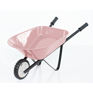 Kids Steel Toy Wheelbarrow Blush Pink