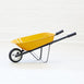 Kids Steel Toy Wheelbarrow Mustard