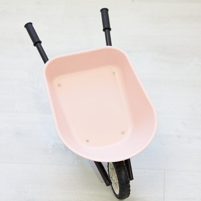Kids Steel Toy Wheelbarrow Blush Pink