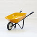 Kids Steel Toy Wheelbarrow Mustard