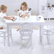 Yves Table and 4 Chairs Set