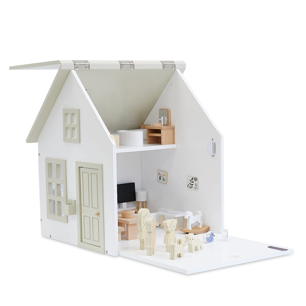 Koda Doll House w/ Family & Furniture Set - Preorder Nougat