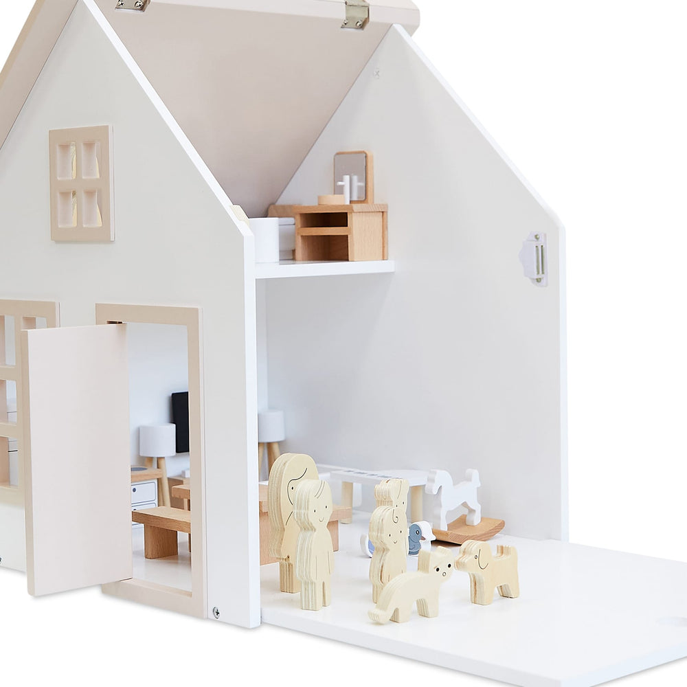 Koda Doll House w/ Family & Furniture Set - Preorder Soft Pink