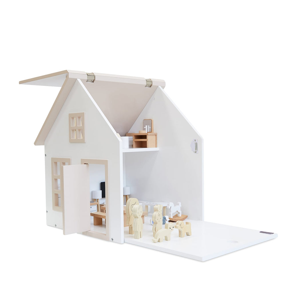 Koda Doll House w/ Family & Furniture Set - Preorder Soft Pink