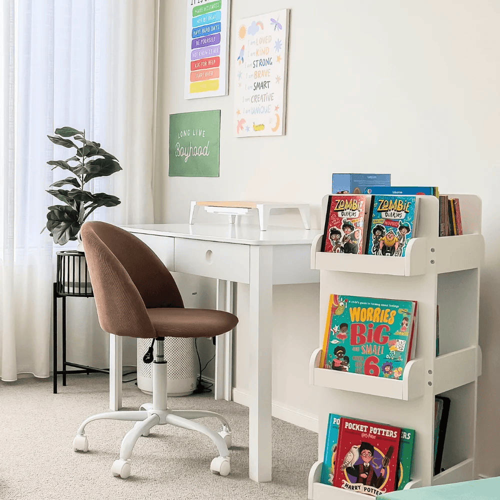 Layla Study Desk & Amari Desk Chair Bundle