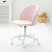 Layla Study Desk & Amari Desk Chair Set Blush Pink Corduroy