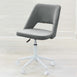 Layla Study Desk & BILLY Corduroy Desk Chair Set Steel